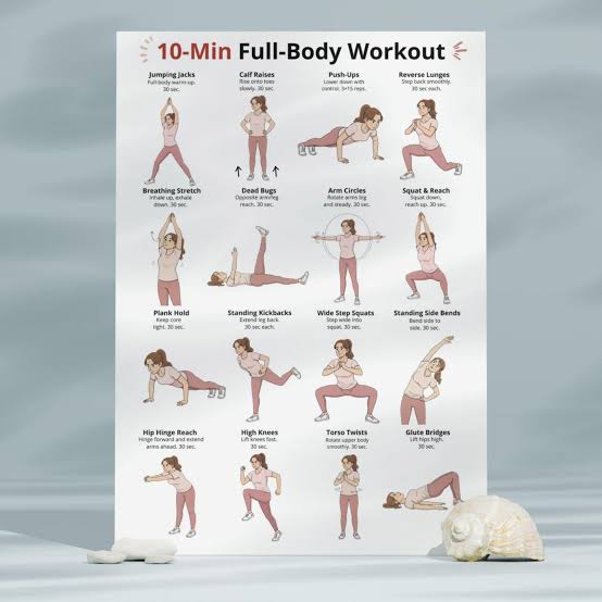 Clear home floor space prepared for bodyweight exercise